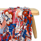 Preview: RESTSTÜCK 0,90m !!! - Viskosejersey - Paisley Flowers - coral