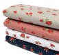 Preview: Viskosejersey - Roses & Dots - taupe