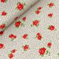 Preview: Viskosejersey - Roses & Dots - taupe