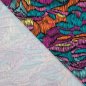 Preview: Viskosejersey - Scratches - fuchsia