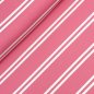 Preview: RESTSTÜCK 1,0m !!! - Viskosejersey - Streifen - pink