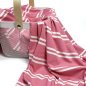 Preview: RESTSTÜCK 1,0m !!! - Viskosejersey - Streifen - pink