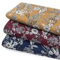 Preview: RESTSTÜCK 0,60m !!! - Viskosejersey - Zarte Blumen - marine