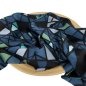 Preview: Viskosesatin - Leades Window - petrol