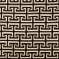 Preview: Viskosesatin - matt - Imperial Lines - black