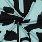 Preview: Viskosestretch - Enie - mint/schwarz