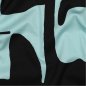Preview: Viskosestretch - Enie - mint/schwarz
