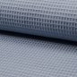 Preview: Waffelpique - Baumwolle - dusty blue