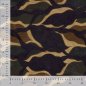 Preview: Viskose Jacquard - Abstrakt Leaves - Wera - dark brown
