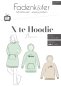 Preview: Papierschnittmuster - X-te Hoodie - Damen - Fadenkäfer