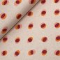 Preview: RESTSTÜCK 1,50m !!! - Bio Jacquard - You & Me - Col. 04 - Only You - Hamburger Liebe - Albstoffe