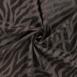 Preview: Doubleface Viskose Gemisch - Zebra - brown