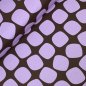 Preview: French Terry - Zilla Balls - brown/lavender