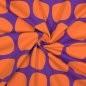 Preview: French Terry - Zilla Balls - lilac/orange