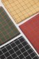 Preview: RESTSTÜCK 1,60m !!! - Bio Baumwoll Oxford - Grid - green khaki/pumpkin - Mind the Maker