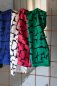 Preview: Viskose Crepe mit LENZING™ ECOVERO™ Fasern - Shady Shapes - crimson - Mind the Maker