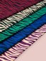 Preview: Viskose mit LENZING™ ECOVERO™ Fasern - Zebra - fuchsia/indigo night - Mind the Maker