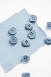 Preview: Knopf Corozo - Blaze - 15 mm - faded blue - Mind the Maker