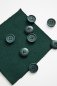 Preview: Knopf Corozo - Blaze - 15 mm - bottle green - Mind the Maker