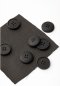Preview: Knopf Corozo - Blaze - 20 mm - calm grey - Mind the Maker
