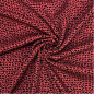 Preview: RESTSTÜCK 0,80m !!! - Viskose - Broken Dots - marsala