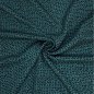 Preview: RESTSTÜCK 1,20m !!! - Viskose - Broken Dots - petrol