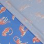 Preview: Baumwoll Popeline - Kael Jaguar - blau