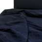 Preview: Crepe - uni - dunkelblau