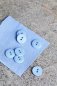 Preview: Knopf Cotton - Curb - 18mm - faded blue - Mind the Maker