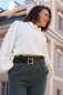 Preview: Stretch Twill mit TENCEL™ - deep green - meetMilk