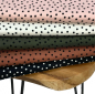 Preview: RESTSTÜCK 0,60m !!! - Viskose - Dotties - black