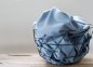 Mobile Preview: Flamé Cotton Interlock - faded blue - Mind the Maker