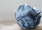 Preview: RESTSTÜCK 1,60m !!! - Flamé Cotton Interlock - faded blue - Mind the Maker