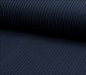Preview: RESTSTÜCK 0,50m!!! - Bündchen Schlauch - Heavy Rib - Navy melange