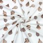 Preview: Bio Baumwolljersey - Balloons - camel brown
