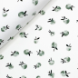 Preview: RESTSTÜCK 0,50m !!! - Bio Baumwolljersey - Peach - dusty green