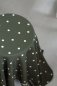 Preview: Viskose Crepe mit LENZING™ ECOVERO™ Fasern - Jolly Dots - green khaki - Mind the Maker