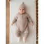 Preview: Doubleface Musselin - uni - beige/greige