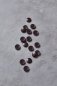 Preview: Knopf Corozo - Dish - 15 mm - maroon - meetMilk