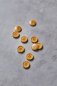 Preview: Knopf Corozo - Dish - 20 mm - amber - meetMilk