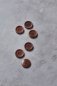 Preview: Knopf Corozo - Dish - 25 mm - pecan - meetMilk