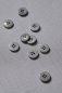 Preview: Knopf Corozo - Plain - 15 mm - sky - meetMilk