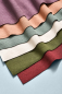 Preview: RESTSTÜCK 0,30m !!! - Bio Bündchen - 2x1 - Rib - faded blue - Mind the Maker