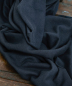 Preview: RESTSTÜCK 1,70m !!! - Bio Sweat - Woolen Fleece - indigo night - Mind the Maker