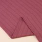 Preview: Bio Strickjersey - Stripe Pointelle - rosewood - Mind the Maker