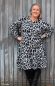 Preview: Jacquard Jersey - Emily Leo - schwarz/naturweiß