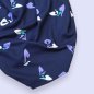 Preview: RESTSTÜCK 1,90m !!! - Viskose Crepe mit LENZING™ ECOVERO™ Fasern - Sprout - indigo night - Mind the Maker