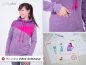 Preview: Papierschnittmuster - Nelly - Freestyle Hoodie - Damen - Pattydoo