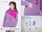 Preview: Papierschnittmuster - Nelly - Freestyle Hoodie - Damen - Pattydoo