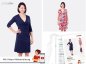 Preview: Papierschnittmuster - Violet - Jerseykleid - Damen - Pattydoo